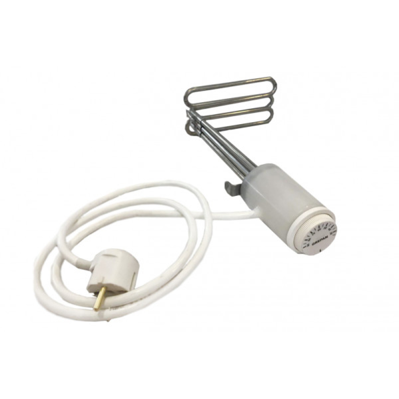 Кип'ятильник із механічним терморегулятором №2 , нержавійка, 2кВт - Фото 1