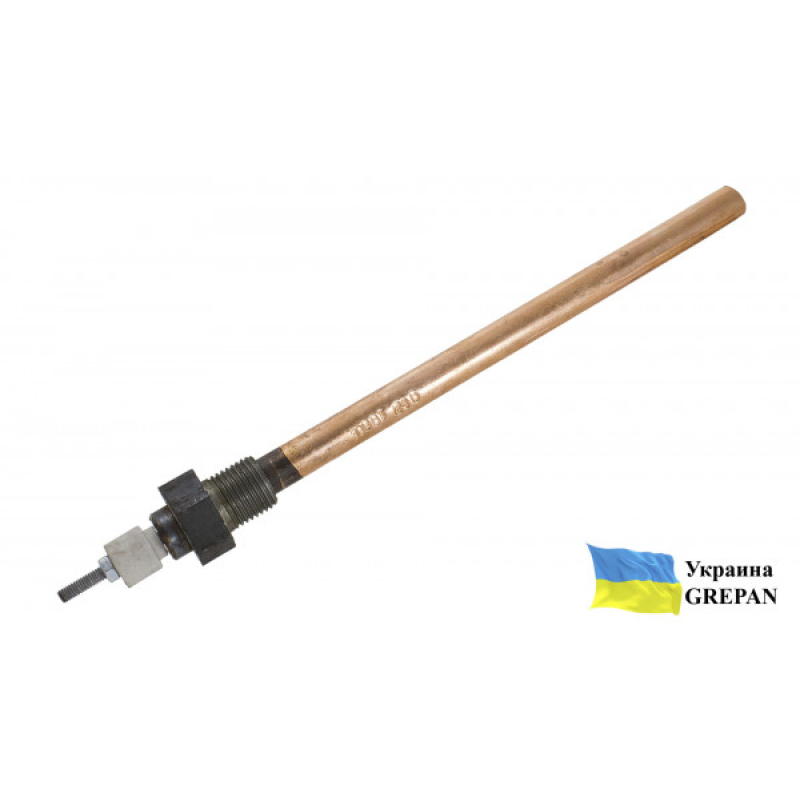 ТЕН автомобільний для поддона картера, 24В/300 Вт, мідний, М16 (зовнішній монтаж) - Фото 1