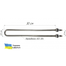 ТЭН для  инкубатора №3, нержавійка, 0,5кВт