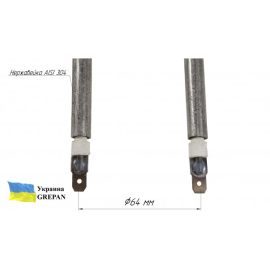 ТЕН для інкубатора №5, нержавійка, 0,13 кВт