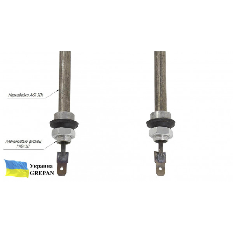 ТЭН для инкубатора №6, нержавейка, 0,5кВт - Фото 3