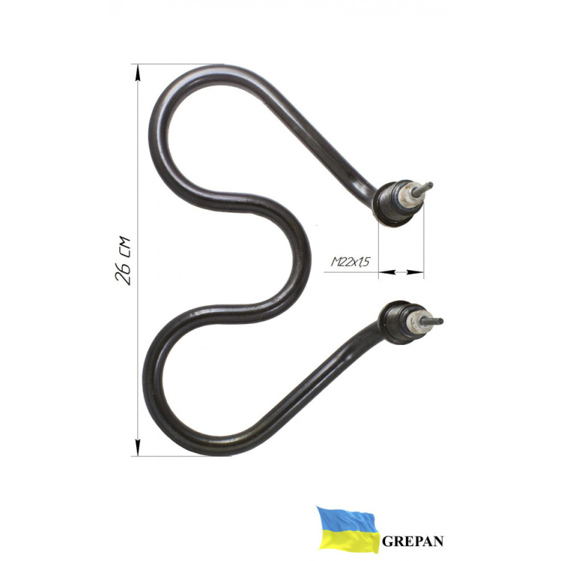 ТЕН для котла КПЕ-60, 3,15 кВт