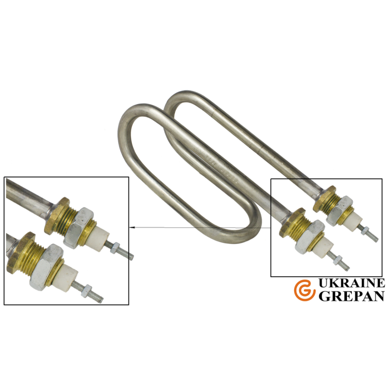 ТЭН нержавейка для дистиллятора 2,5 кВт/220В, М18,  - Фото 2