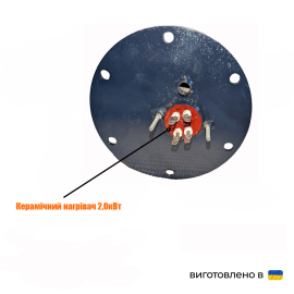Фланець з запресованим керамічним нагрівачем 2,0кВт в Gorenje