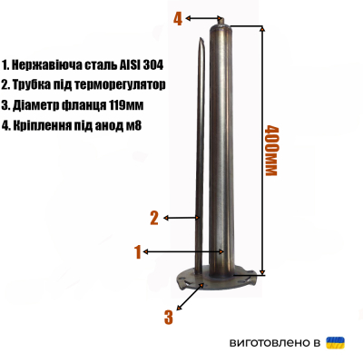 Фланець для бойлера (kts04)
