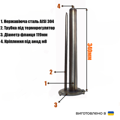 Фланець для бойлера (kts05)
