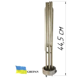 Блок-ТЭН для электрокотла ЭКО-2 (ЕКО-2), 15,0 кВт, нержавейка, 2,5'' внутренняя резьба 